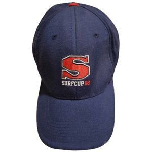 Nike San Diego Surf Cup Baseball Cap Navy Blue One Size Stretch Embroidered Y2K